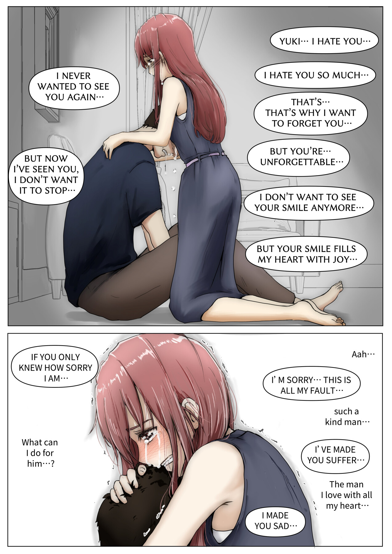 Hentai Manga Comic-The Real Girlfriend 3 -Even if another man is having her…--Read-28